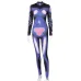 Women's 2021 autumn winter new personalized printed long sleeve sports Yoga one-piece pants #999902428