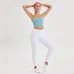 merillat halter sexy sports bra with chest pads gather and stereotype fitness camisole #999901195
